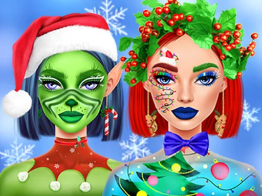 Ellie Christmas Makeup Html Game