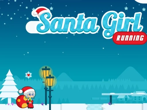 Santa Girl Running Html Game